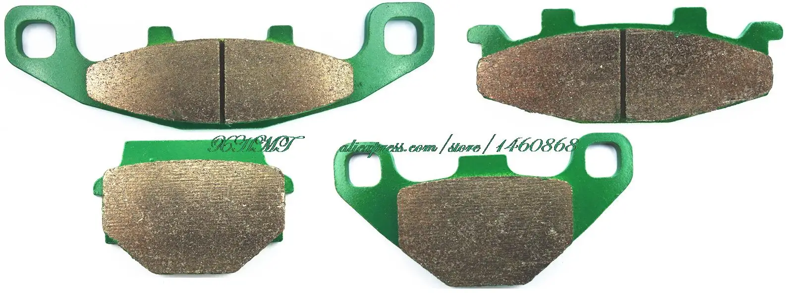 Тормозной башмак колодки Набор для Kawasaki Kle400 Kle500 Kle 500 400 1991& Up/Kle600 Kle 600 1992& Up/Ex250 Ex 250 H1-H2 1990 и выше - Цвет: Sintered Set