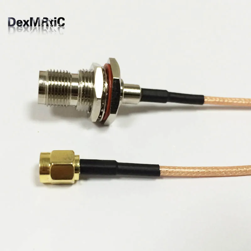 WIFI антенный адаптер RP SMA Штекерный переключатель TNC Женский Соединительный