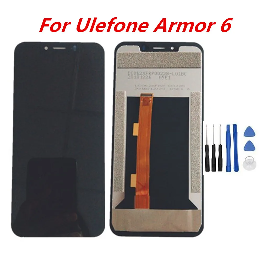 Для UleFone Armor 6 2246*1080 6,2 дюймов ЖК-дисплей в сборе+ сенсорный экран Digitzer ремонтная панель стекло для UleFone Armor 6