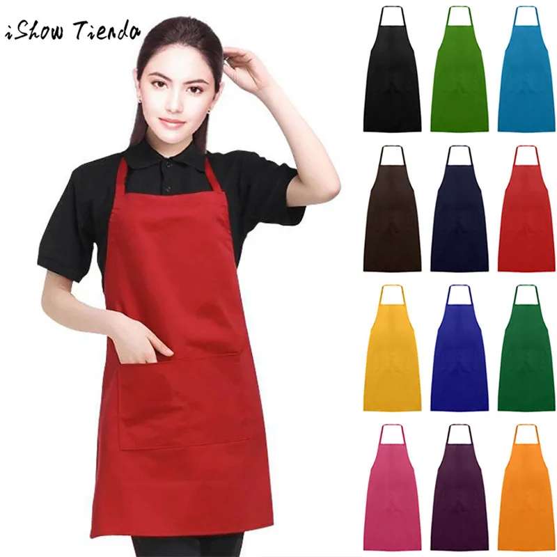 black cooking apron