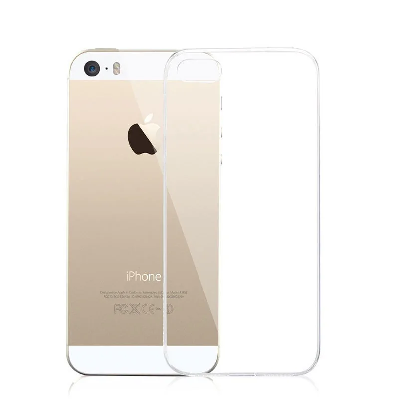 Чехол для телефона s для iPhone 5, 5S, SE, 6, 6 s, 7, 8 X, чехол, мягкий прозрачный силиконовый чехол, задняя крышка для iPhone 6, 6 s, 7, 8 Plus, чехол