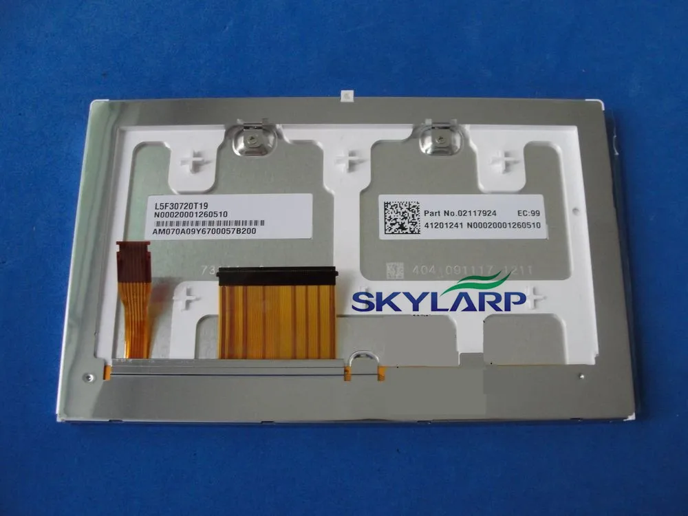 

Original 7inch LCD for Sanyo L5F30720P01 L5F30720P02 LED module GPS navigation LCD display screen panel Free shipping