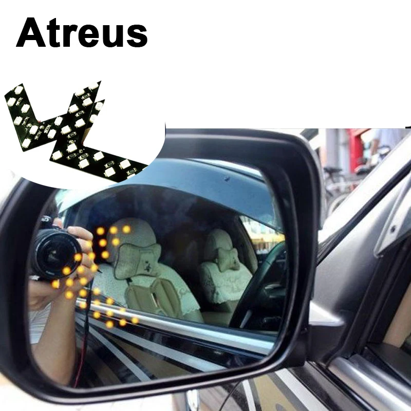 Atreus 2 шт. стайлинга автомобилей указатели поворота индикатор светодиодный