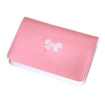 

Wholesale10pcs*Women's Cute Bowknot Id Credit Card Bag Holder Case (Pink)