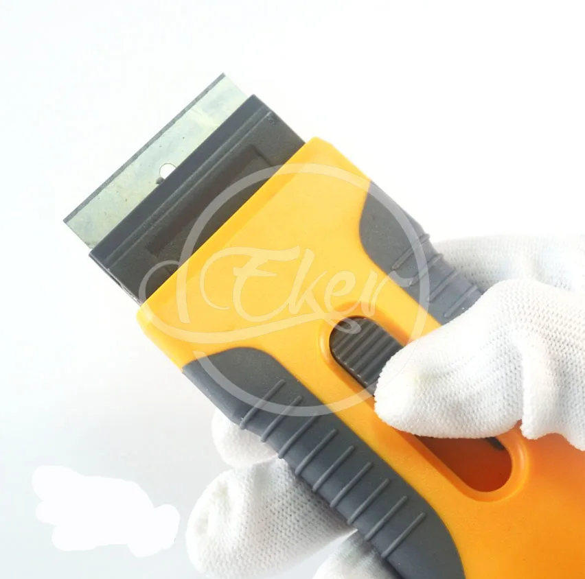 Free shipping 2PCS 4.5cm*10.5cm mini Razor Scraper Car Wrapping Glue ...