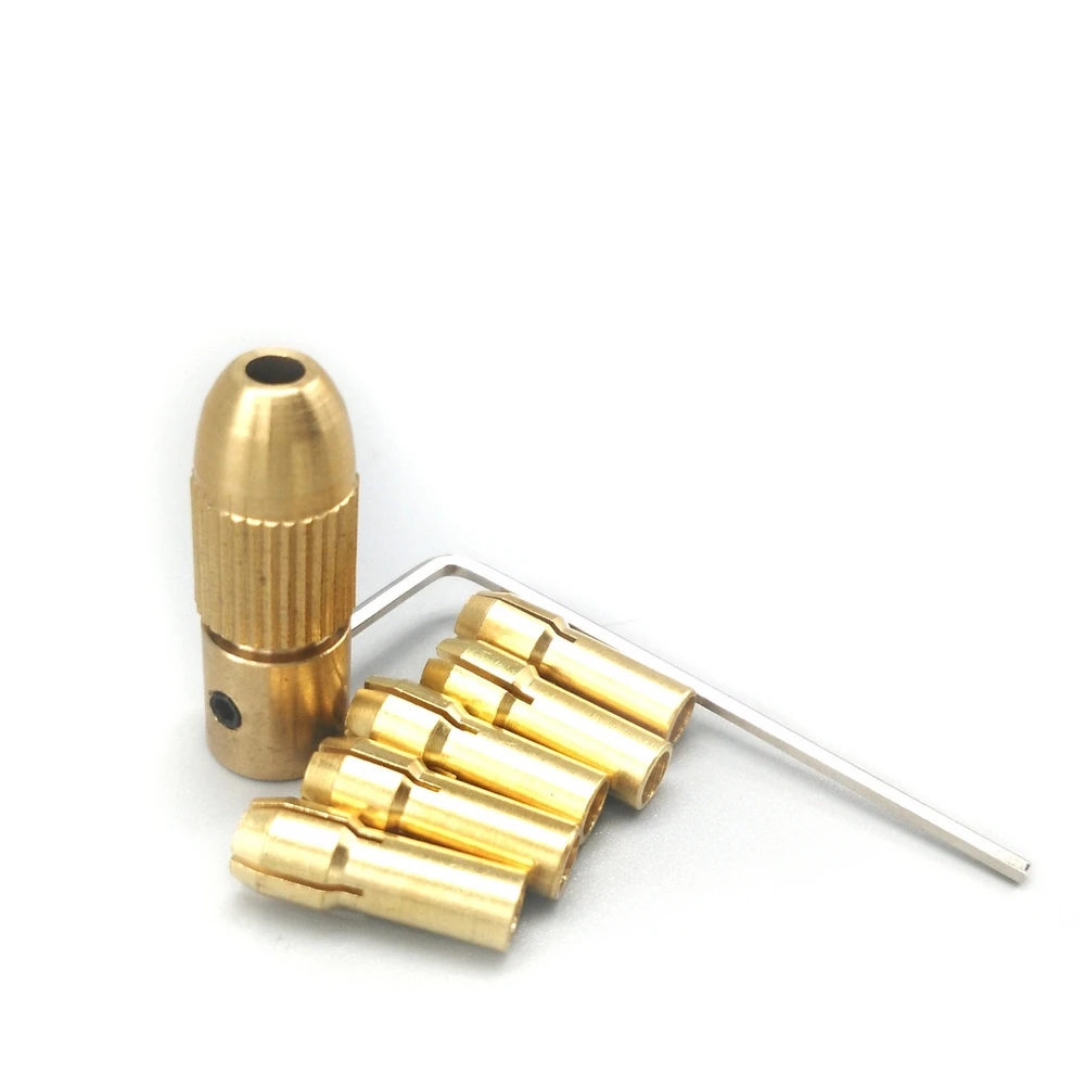 

Drill Bit Collet 1.0-3.0mm Fit for Micro Electronic Mini Drill Bit Collect Set Twist Chuck Shaft Mini Chuck Fixture Clamp Drill