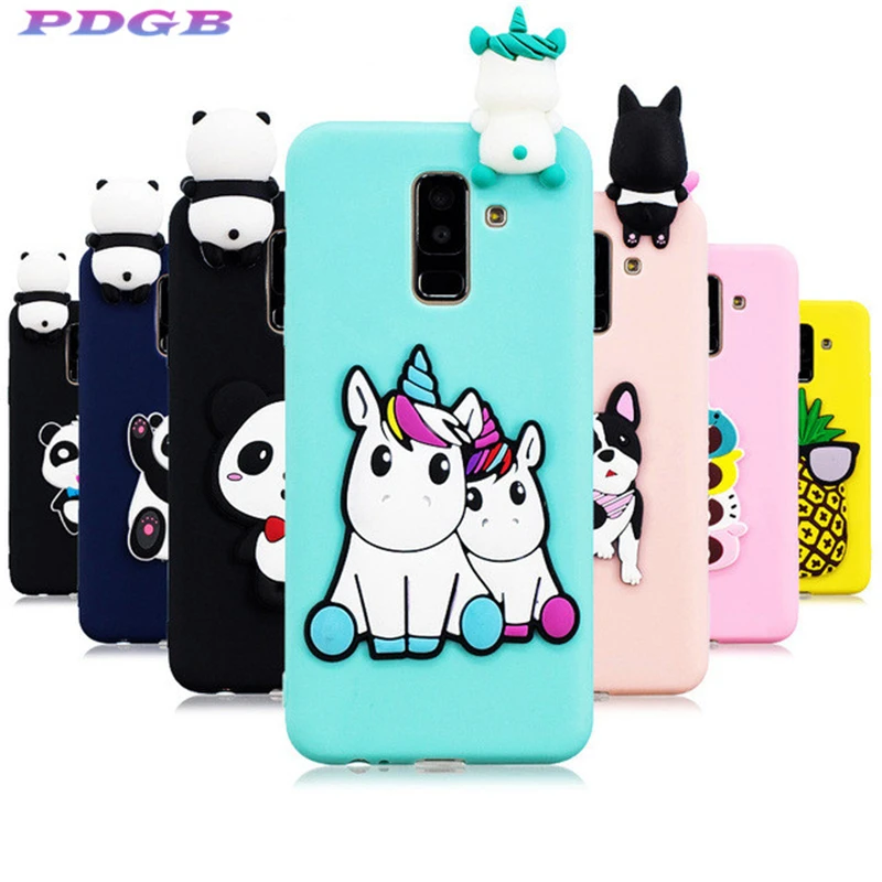 3D Симпатичные из мягкого ТПУ чехол для телефона huawei P30 Pro P20 lite Y6 Y7 Y9 2019 coque P Smart Z