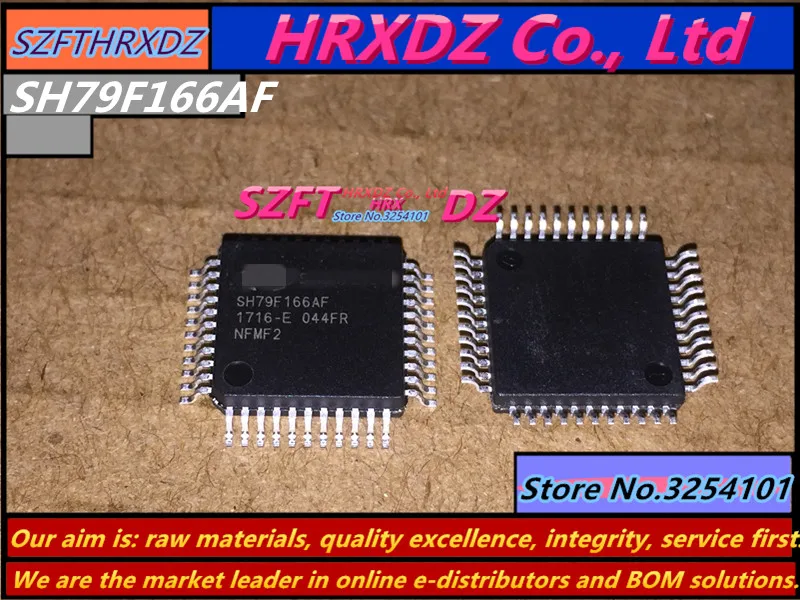SZFTHRXDZ 100% new original 10PCS SH79F166AF QFP44 photo