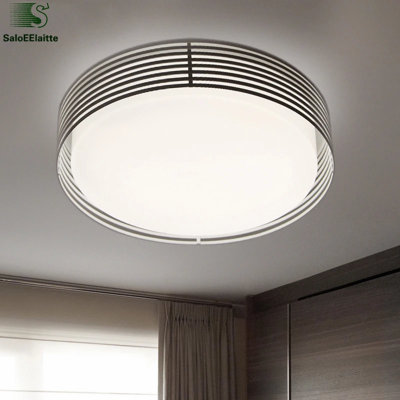 

Minimalism Modern Round Lustre Round Metal Led Ceiling Lamp Corridor Acrylic Mask Luminaria Led Ceiling Light Fixtures Lamparas