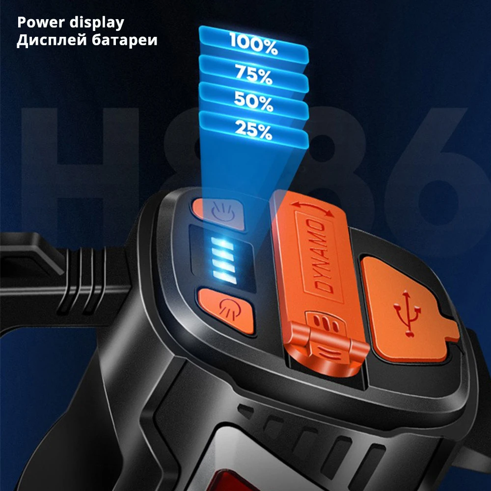  Ultra bright portable spotlight LED searchlight Flashlight With side light Built-in rechargeable ba - 33013196902