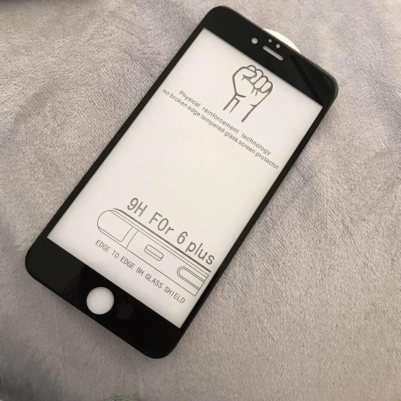 full cover glass protective glass iphone 6 7 8 plus (3)