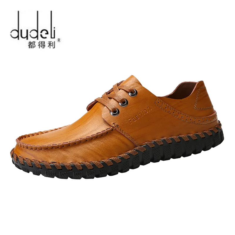 Gota La Marca Dudeli Transpirable yellow Planos 2018 Hombres Para Brown Nuevo Agujeros Verano Black Los De Cuero Casuales Zapatos Envío Lujo r 7BPTn7qw