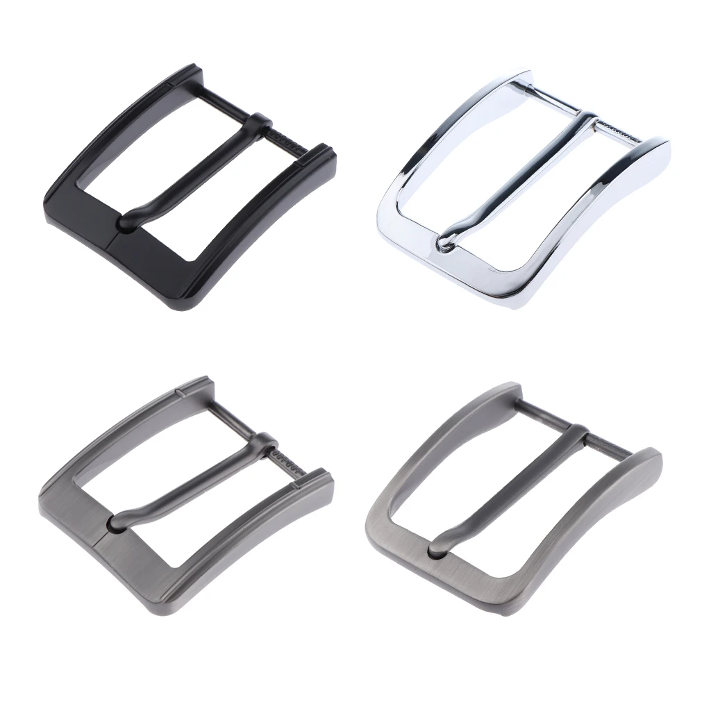 Alloy  65mm Pin Belt Buckle Men's Metal Clip Buckle DIY Leather Craft Jeans Accessories Supply for 1.5-1.54 Inch  Wide Belt 