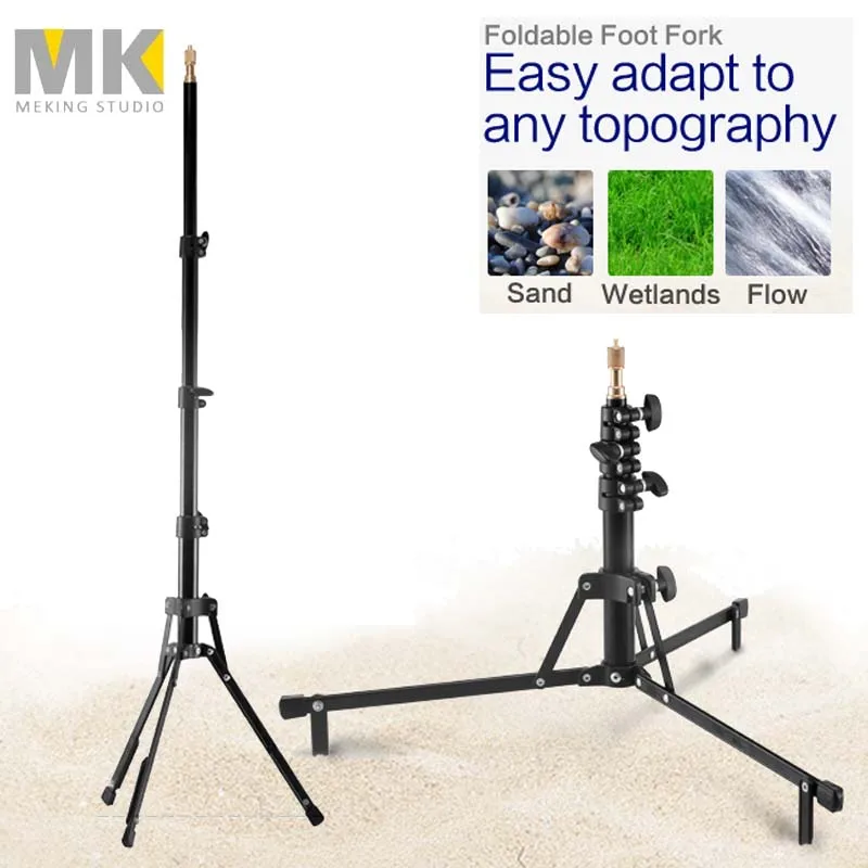  Meking Photo Studio Heavy Duty MF-6027B short Version Light Stand for video lighting support system