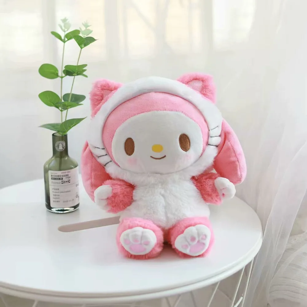 Милая мультяшная плюшевая игрушка мелодия Cinnamoroll кошечка мягкая кукла Сумка