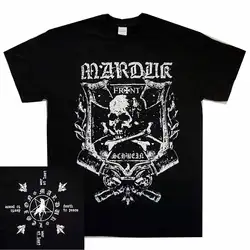Marduk Frontschwein Shield Shirt S M L XL XXL 3xl черная металлическая футболка официальная-рубашка