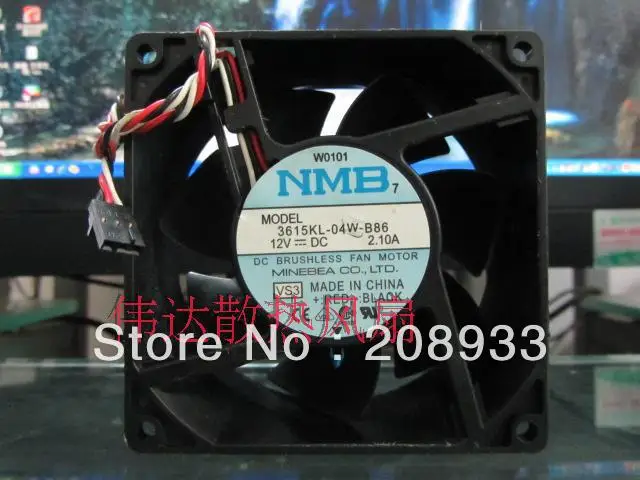 

For NMB 9038 DC 12V 3615KL-04W-B86