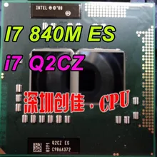 Intel ноутбук процессор i7 Q2CZ 1,87G 2,26G 4M не показывают Core I7 840M es обновление I3 I5 подходит HM55/PM55 i7-840M es