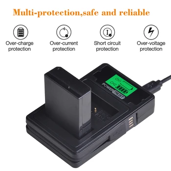 

1pc LP-E10 LP E10 LPE10 Camera Battery+LCD USB Dual Charger with Type C Port for Canon EOS 1100D 1200D Kiss X50 X70 Rebel T3 T5