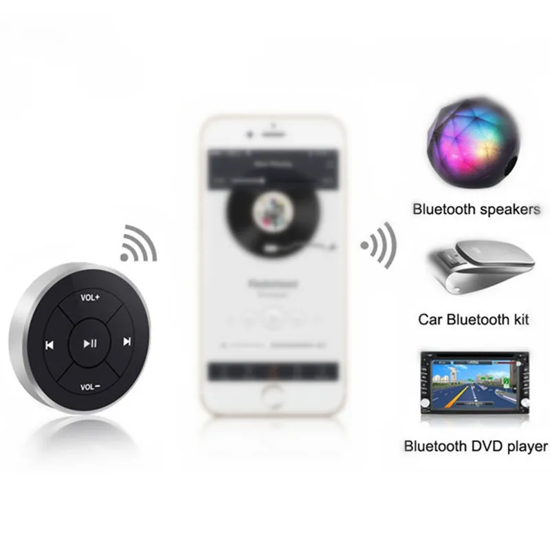 Bluetooth автомобильный Медиа пульт дистанционного управления универсальный