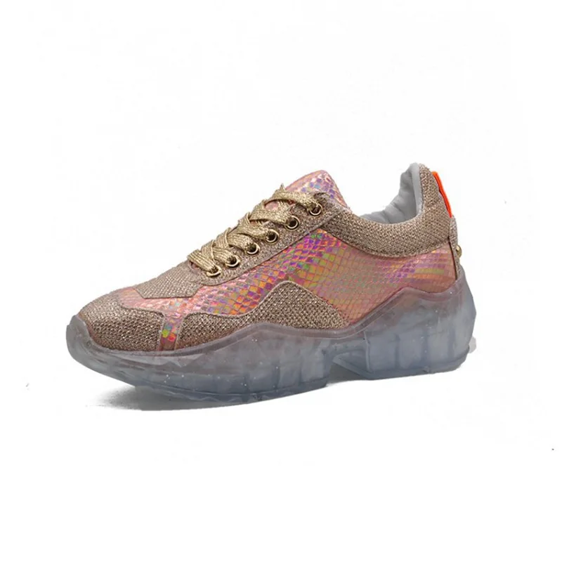COOTELILI Luxury Lace Up Shoes Women Sneakers Spring Autumn Fashion Breathable PU Leather Women Shoes Soft Footwears 35-39 (1)