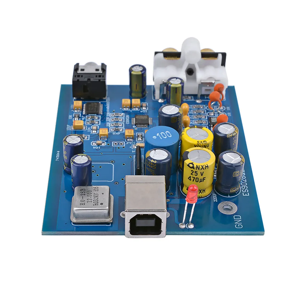 AIYIMA HIFI аудио ES9028Q2M SA9023 USB DAC декодер плата внешняя звуковая карта поддержка 24 бит 96K