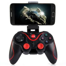 Высокое качество S3 Беспроводной Bluetooth 3,0 геймпад пульт дистанционного управления Управление игровой контроллер Джойстик для ПК Android смартфон