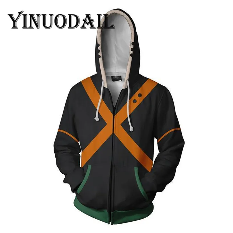 

Fans Made My Hero Academia Hoodies - Katsuki Bakugo Hero Academia Hoodie
