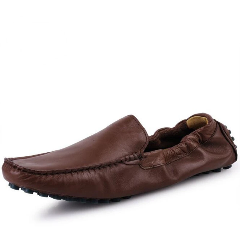 Haute Doux white La Blue Mode Printemps Casual Cuir dark Orange Respirant Sur wine De Qualité En Red black brown Hommes Conduite Vache Appartements Glissement Mocassins Chaussures Des Été wwCFY7