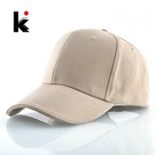 Бейсболка мужчин Унисекс Хлопок Бейсболки мужская кепки Для женщин Открытый Повседневное спортивный головной убор Модные дышащие однотонные Цвет Гольф кепка