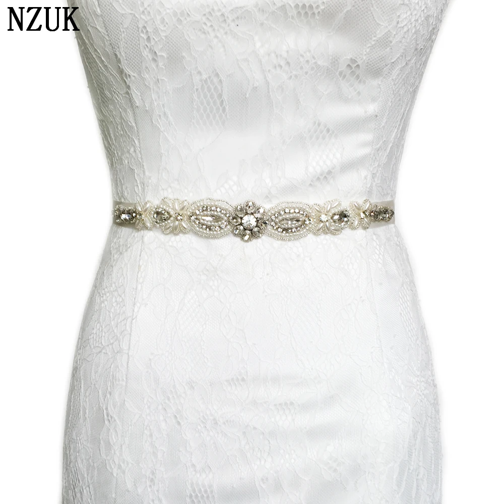 Robe Tie Long Silk Satin Wedding Sash Navy Blue Bridal Belt For