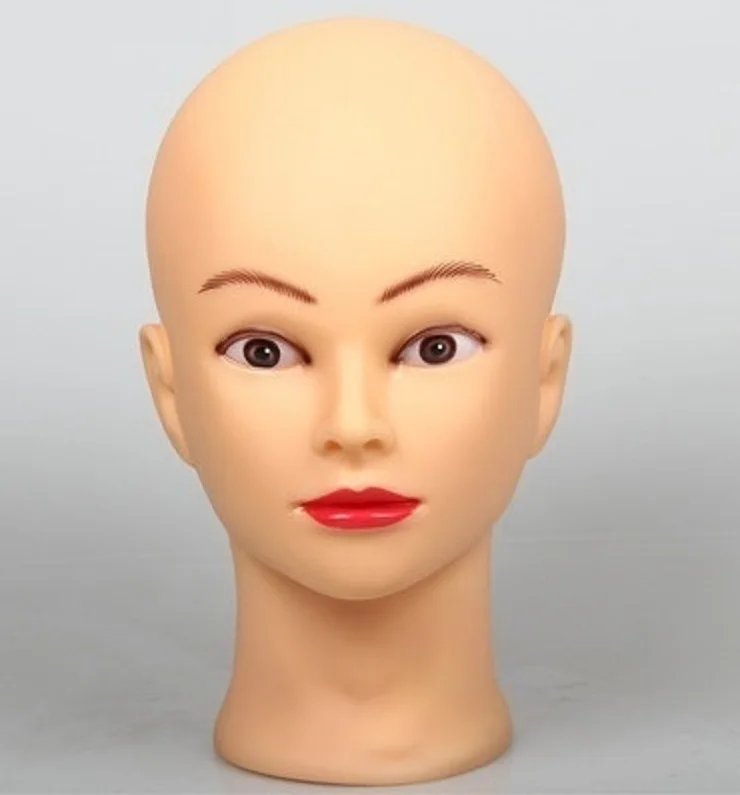 

CAMMITEVER 52cm Professional Training Mannequin Head for Practice High Quality Maniquies Women Mannequin Head