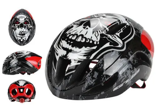 

Unique Design of Peking Opera Helmet with Tail Light Cycling Helmet Safety Integrally Molded Cycling Helmets Shock Resistance