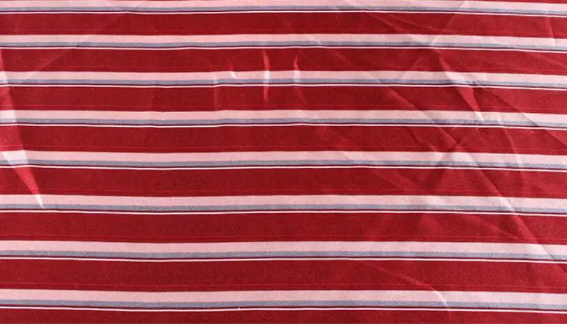 Атласная ткань мягкая полосатая атласная ткань 100 см шелковистая атласная Шармез шарф лента Материал - Color: 1