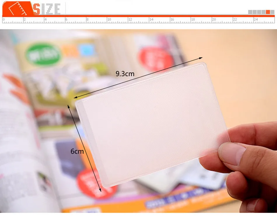 1 шт. прозрачный ID карта Бизнес кредитный держатель для карт девушка ПВХ автобус автомобильный банк Ic карта Обложка Чехол для карт