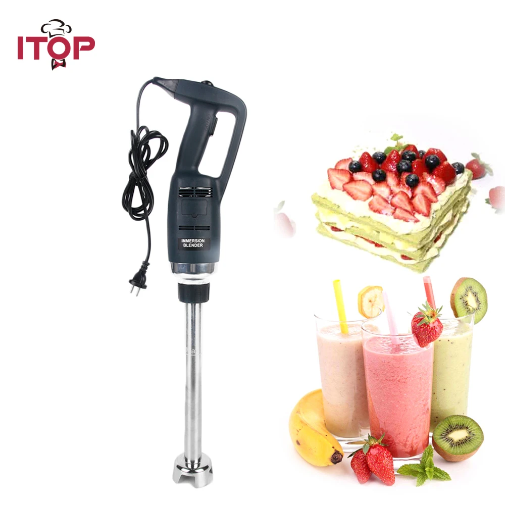 ITOP Immersion Blender Jucier with 20/25/30/40/50cm Tube Plastic Hand