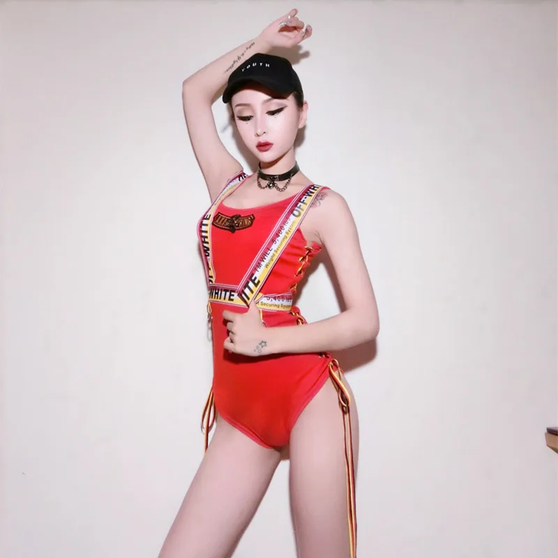 Новый костюм DS DJ Bar Singer Jazz Dance Боди для ночного клуба сексуальная группа высокие