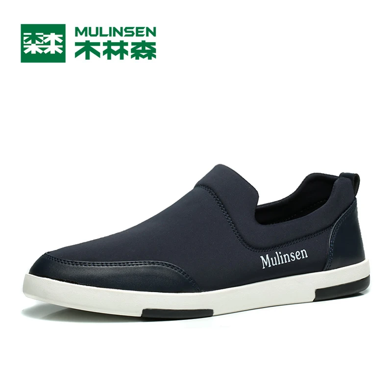 Prix pour Mulinsen 2017 printemps automne lumière stretch tissu semelle en caoutchouc hommes de planche à roulettes chaussures glissement sur le style respirant chaussures hommes 260063 Prix pour Mulinsen 2017 printemps automne lumière stretch tissu semelle en caoutchouc hommes de planche à roulettes chaussures glissement sur le style respirant chaussures hommes 260063