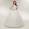 Fansmile Shiny Skirt Vestidos de Noivas Ball Gown Quality Wedding Dresses 2022 Customized Plus Size Bride Real Photo FSM-002F ► Photo 2/6