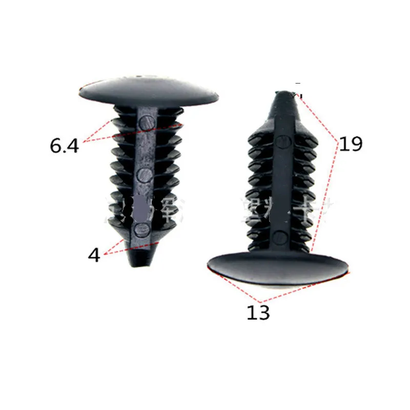 100pcs/set For Gmford Chrysler Car Nylon Screws Retainer Gripper Box Essential Vehicle Repair