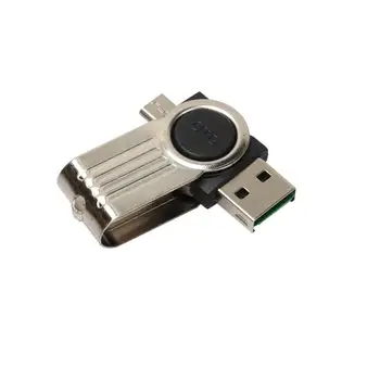 

Malloom 2019 OTG Micro USB To USB 2.0 Micro SD TF Card Reader Adapter OTG For Android Mobile Phone Lector De Tarjetas Black