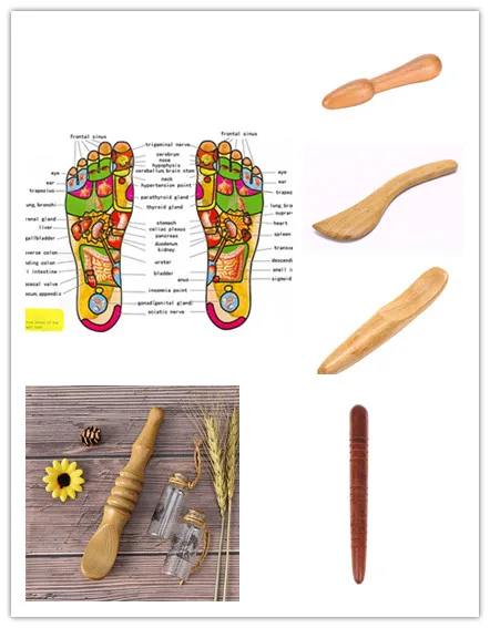 Смола тела рефлекторный массаж инструмент палка Иглоукалывание ног рефлексотерапия массажер снимает боль в мышцах расслабляющий Инструмент Горячий