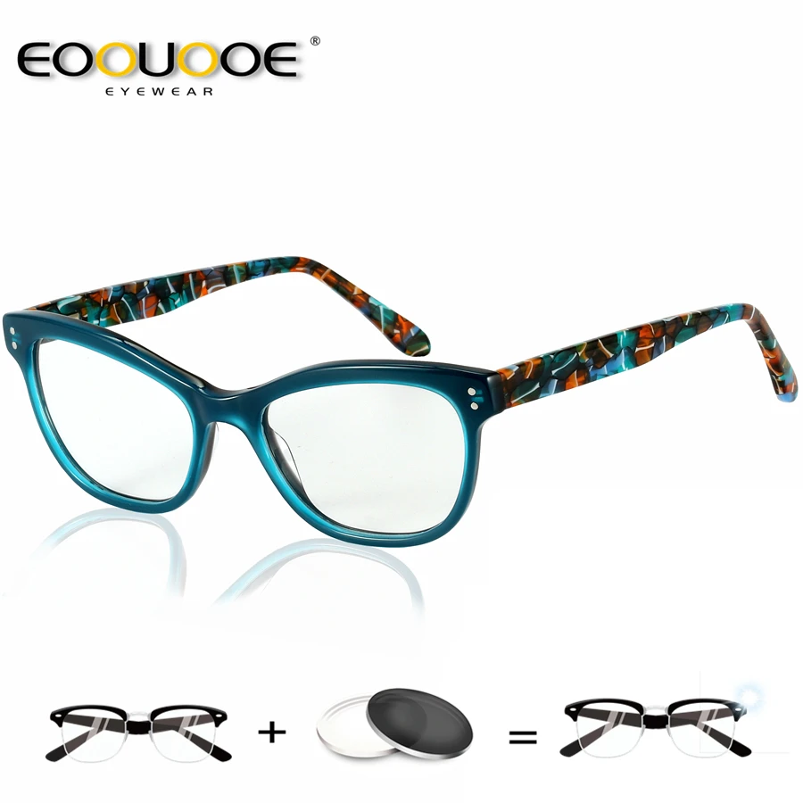 Buy EOOUOOE Prescription Eyeglasses Women Optical