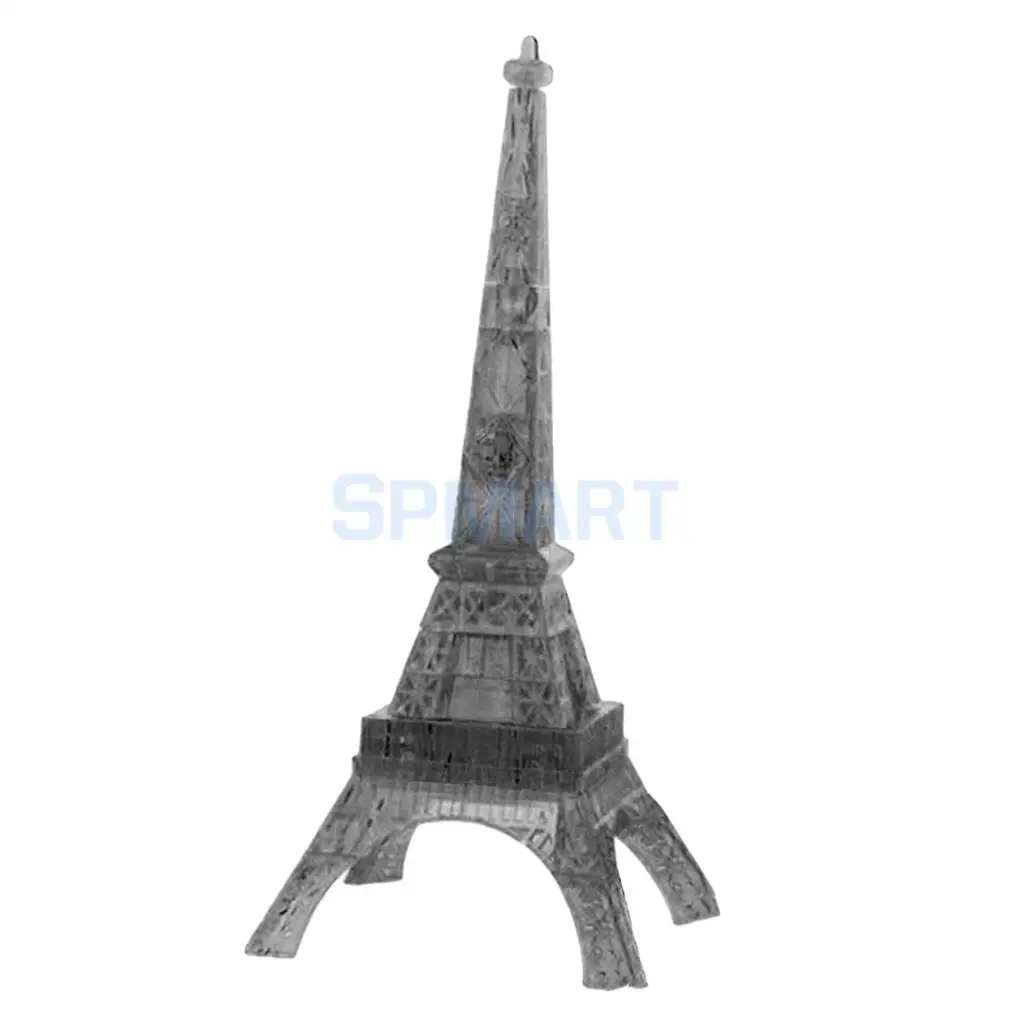 DIY 3D Crystal Puzzles Jigsaw Puzzles Tower/ Dolphin/ High Heel Shoes Model