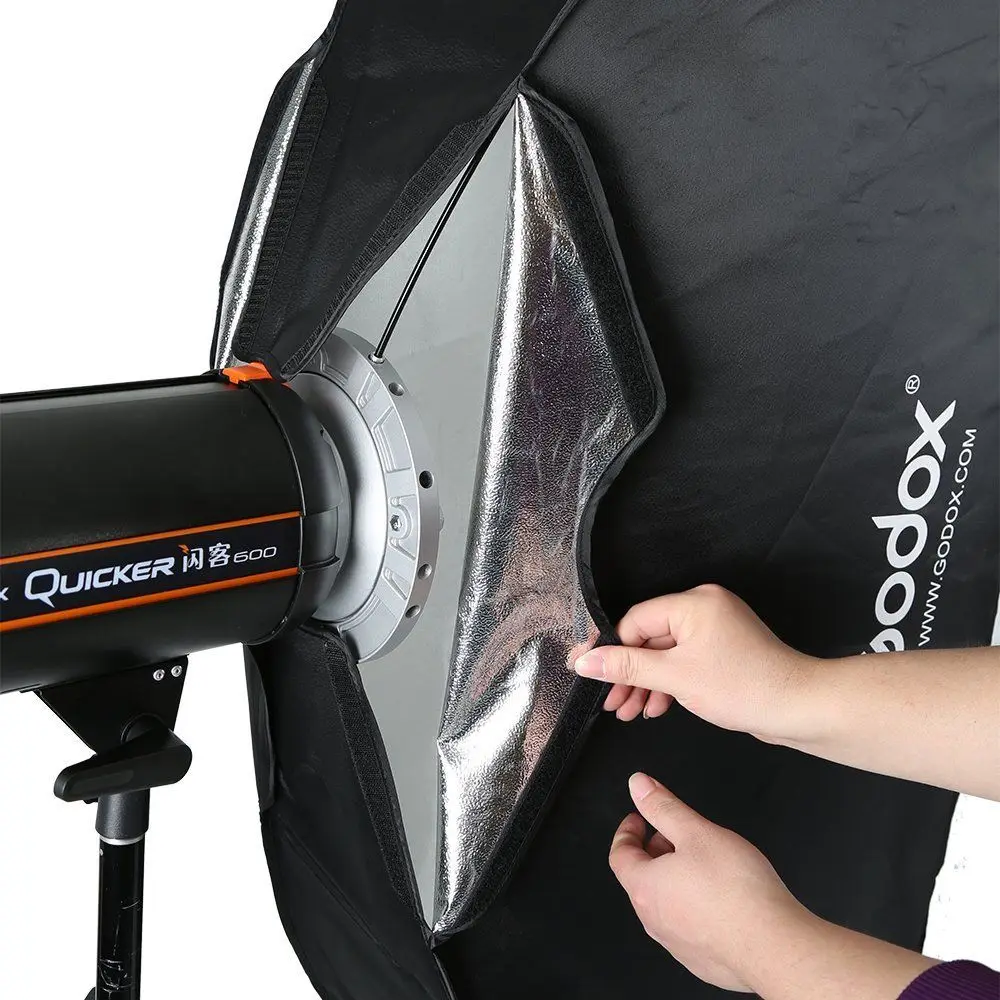 Профессиональный 35x160 см Сотовые Сети Softbox Bowens крепление для студии Strobe CD50