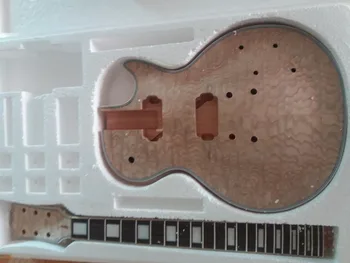 

DIY Electric Guitar Kit unique Body Rosewood Fingerboard Neck for LP style
