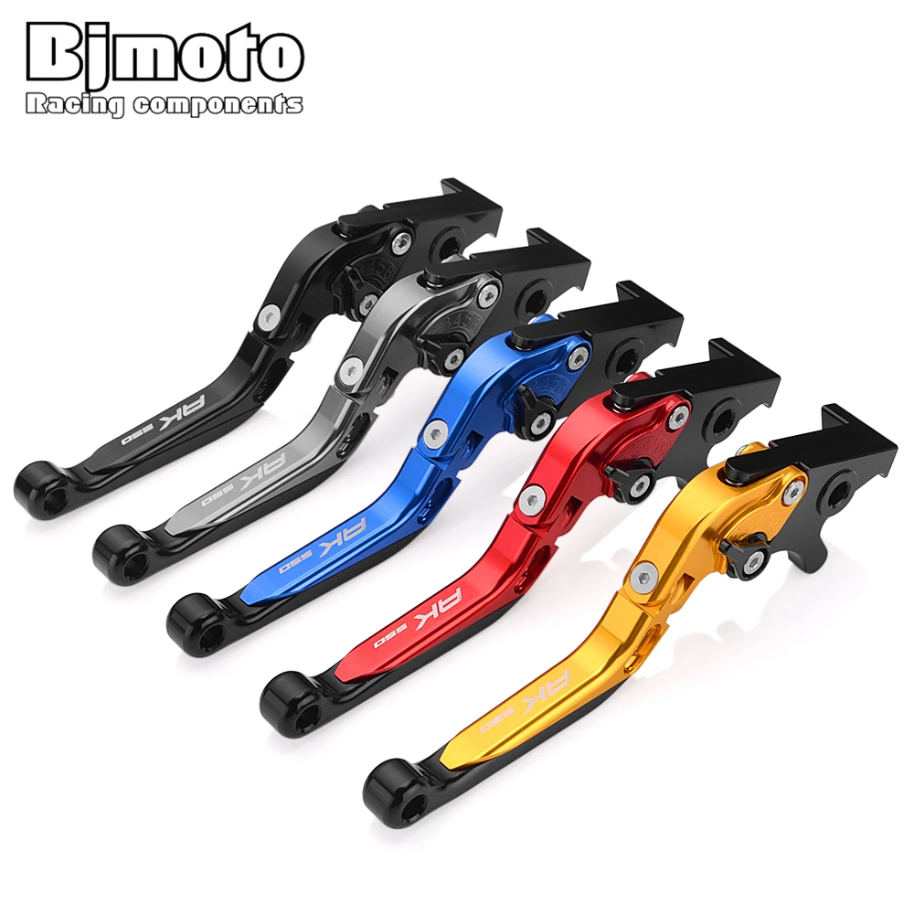 

BJMOTO Motorcycle AK 550 2017 2018 Motorbike CNC Extend Foldable Brake Clutch Levers For KYMCO AK550 AK 550 2017-2018
