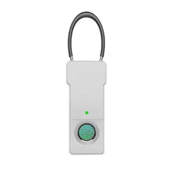 Smart Keyless замок отпечатков пальцев Usb Перезаряжаемый Ip65 Водонепроницаемый Противоугонный замок безопасности дверь Багаж Замок для чемодана