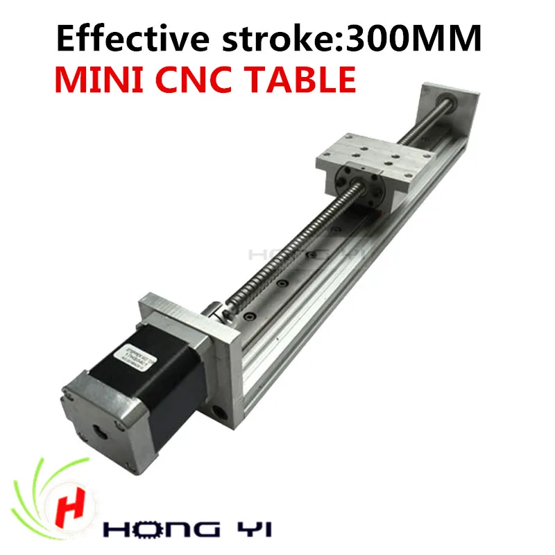 

Best prices !! Linear Modules MINI effective stroke 300mm Ball screw SFU1605 Linear Guides NEMA 17 stepper motor for CNC table