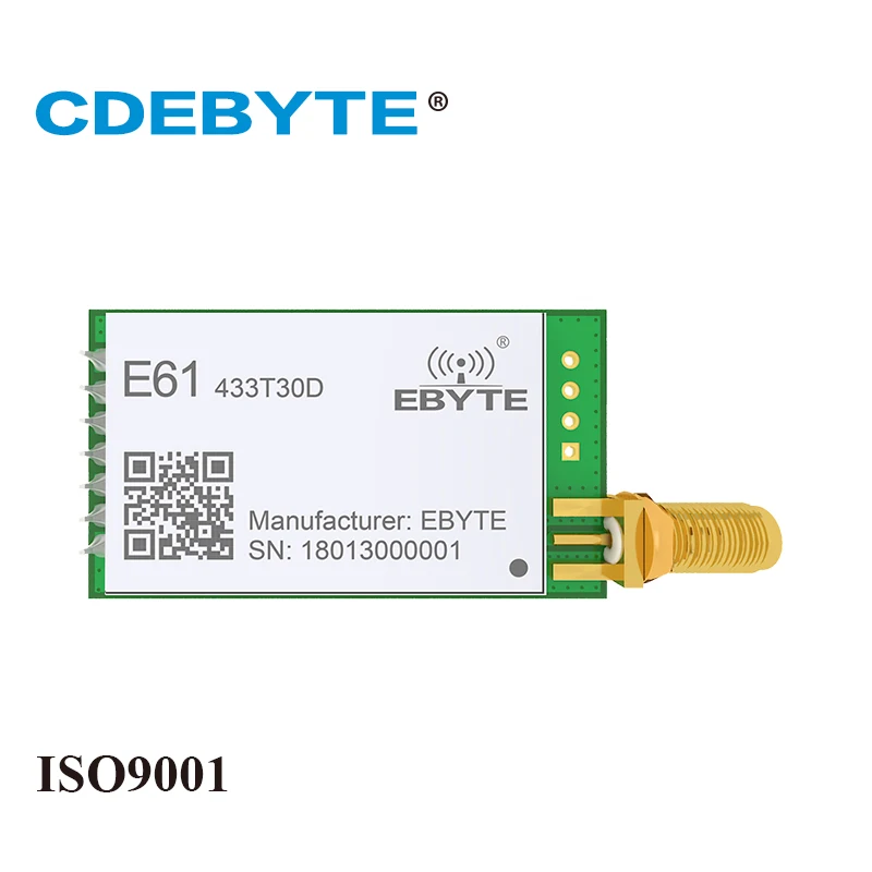 E61-433T30D 433 мГц 1 Вт SMA IoT uhf Беспроводной трансивер CDEBYTE 30dBm передатчик и приемник rf-модуль